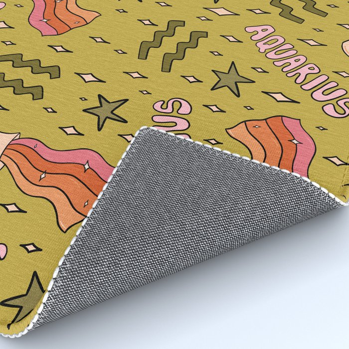 Aquarius Print Rug Gallery Image 4