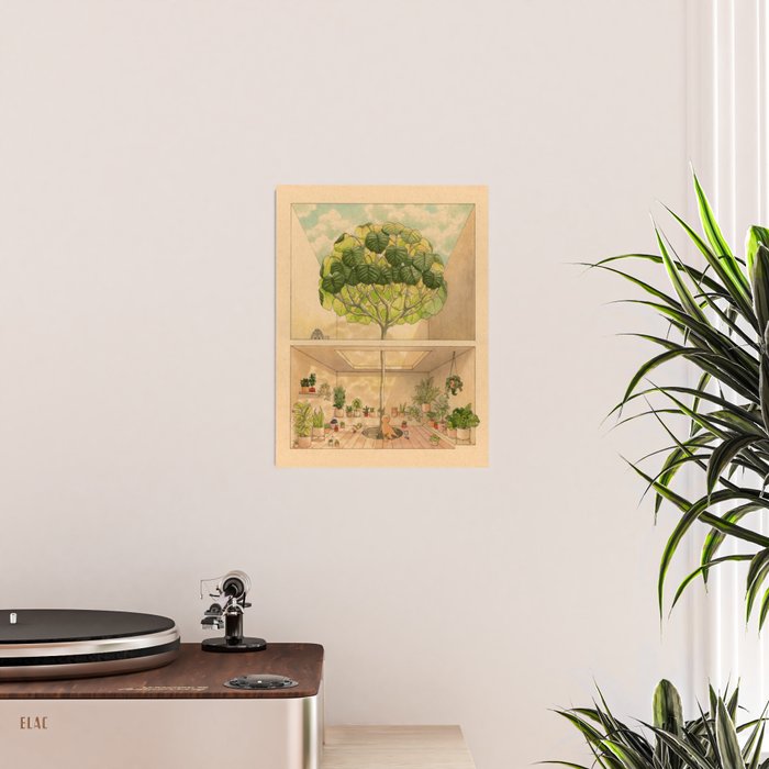 Round Tree Poster Gallery Image 2