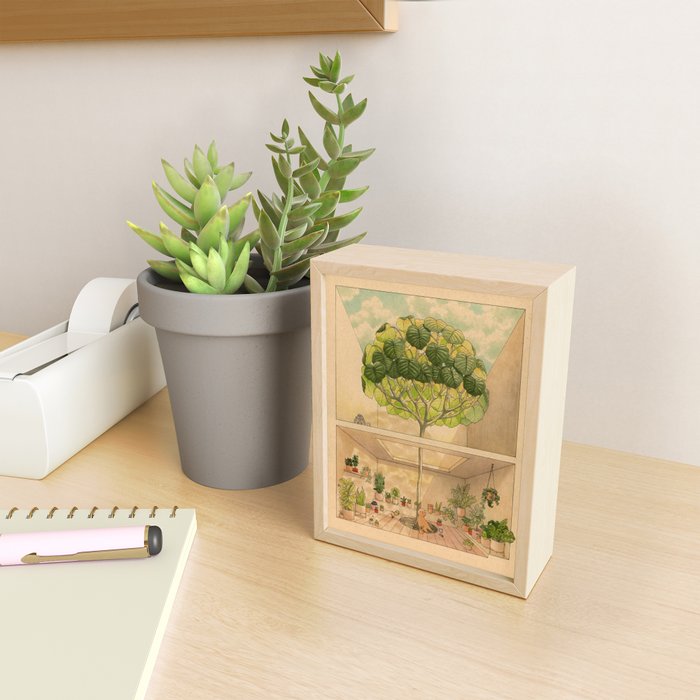 Round Tree Mini Art Print Gallery Image 2