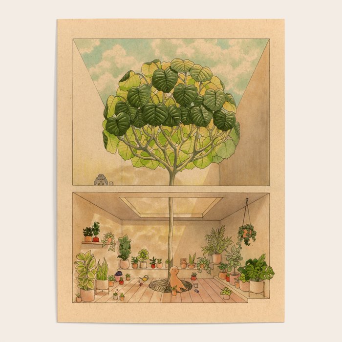 Round Tree Poster Gallery Image 4