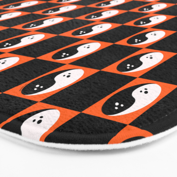 Spooky Yin Yang Bath Mat Gallery Image 3