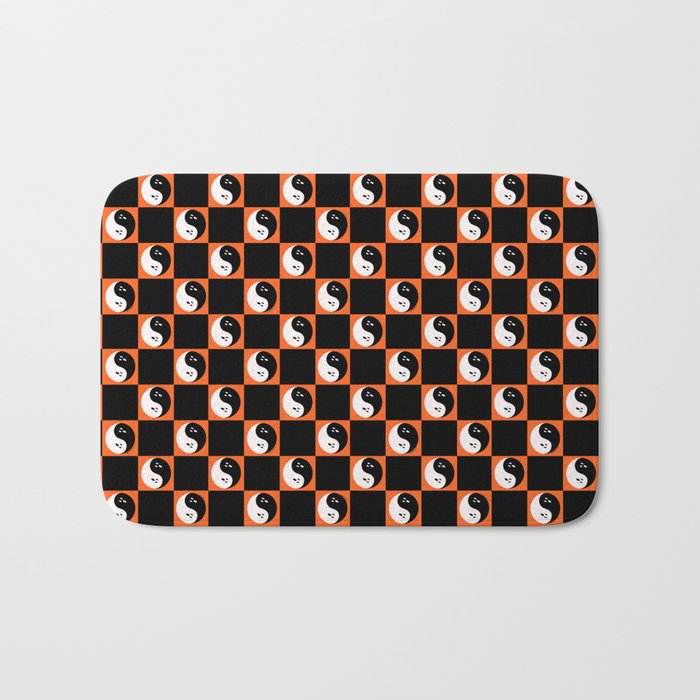 Spooky Yin Yang Bath Mat Gallery Image 1