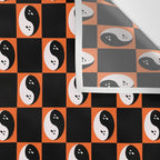 Spooky Yin Yang Wall Tapestry Gallery Image 3