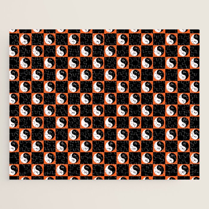 Spooky Yin Yang Jigsaw Puzzle Gallery Image 1