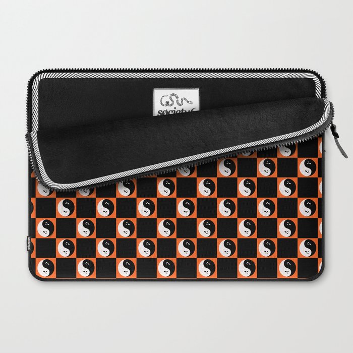 Spooky Yin Yang Laptop Sleeve Gallery Image 2