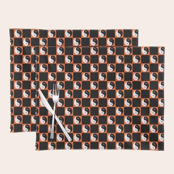 Spooky Yin Yang Placemat Gallery Image 1