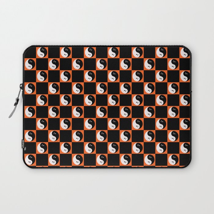 Spooky Yin Yang Laptop Sleeve Gallery Image 1