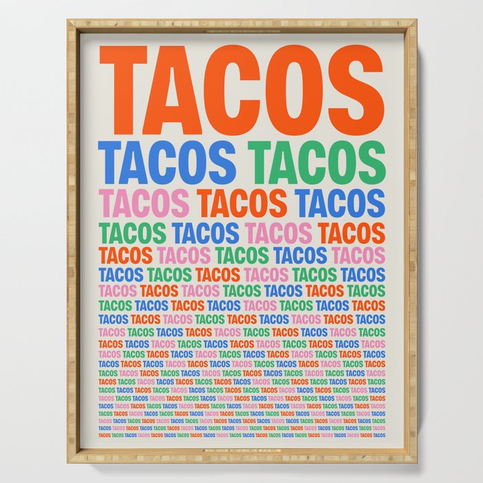 253 Tacos Serving Tray Gallery Image 1