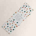 Joy in The Mess Of Things | Polka Dot Design Yoga Mat Gallery Image 1