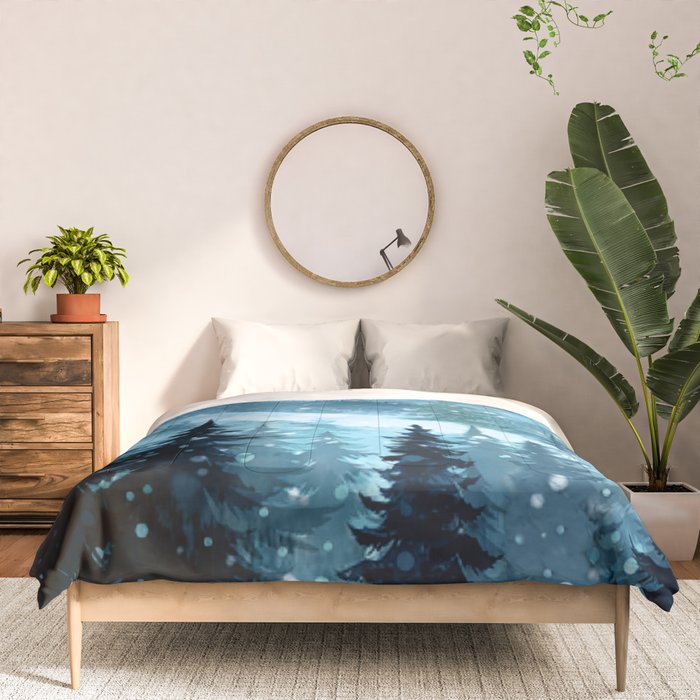 Winter Night Comforter Gallery Image 3