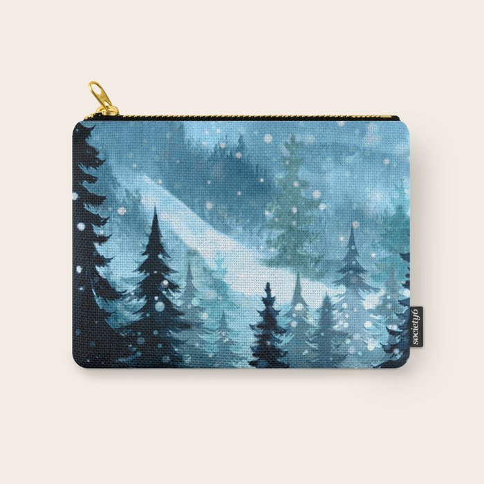 Winter Night Carry All Pouch Gallery Image 1