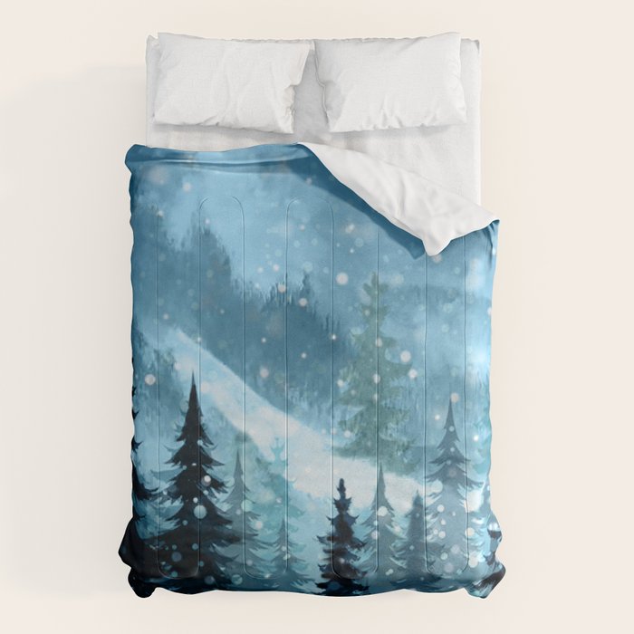 Winter Night Comforter Gallery Image 1