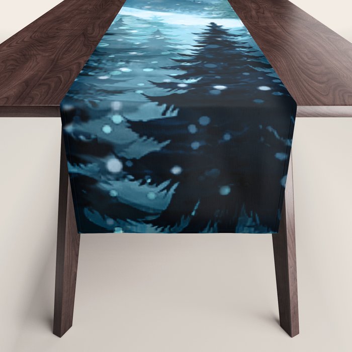 Winter Night Table Runner Gallery Image 1
