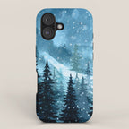 Winter Night iPhone Case Gallery Image 1