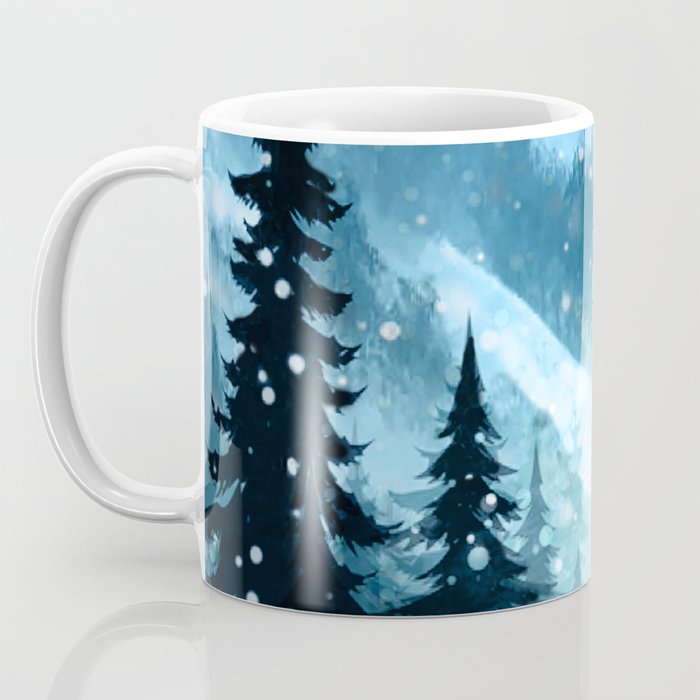 Winter Night Coffee Mug Gallery Image 3