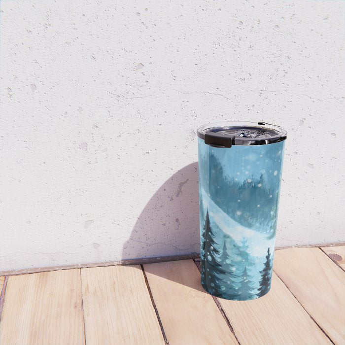 Winter Night Travel Mug Gallery Image 4