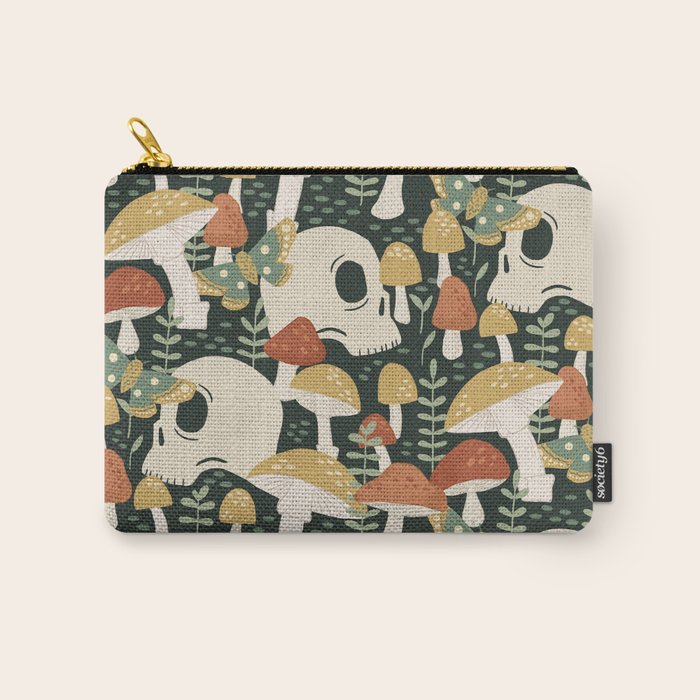 Death Mushrooms Carry All Pouch Gallery Image 1