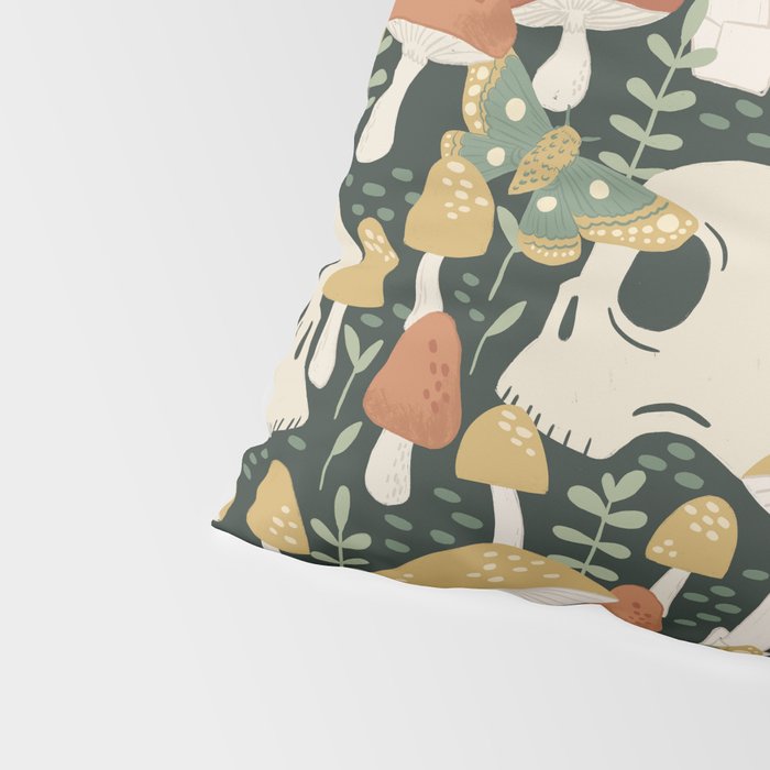Death Mushrooms Pillow Sham Gallery Image 4