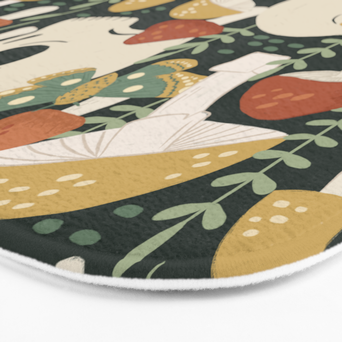 Death Mushrooms Bath Mat Gallery Image 3
