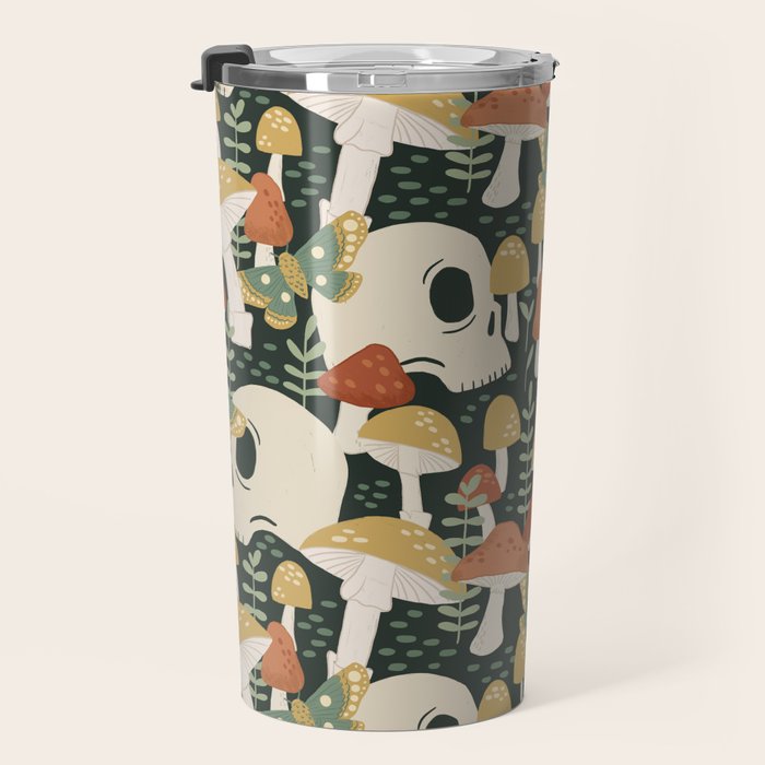 Death Mushrooms Travel Mug Gallery Image 3