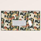 Death Mushrooms Desk Mat Gallery Image 1