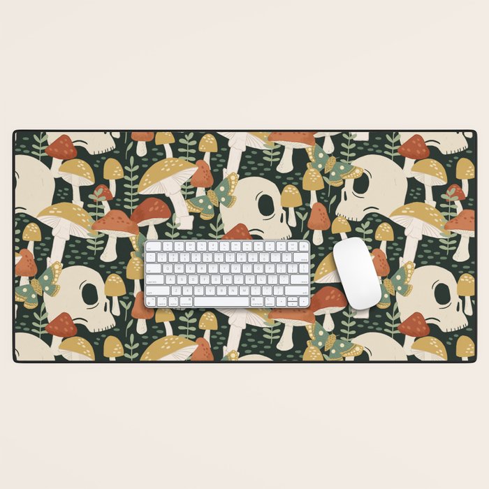 Death Mushrooms Desk Mat Gallery Image 1