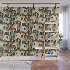 Death Mushrooms Wall Mural Gallery Image 1