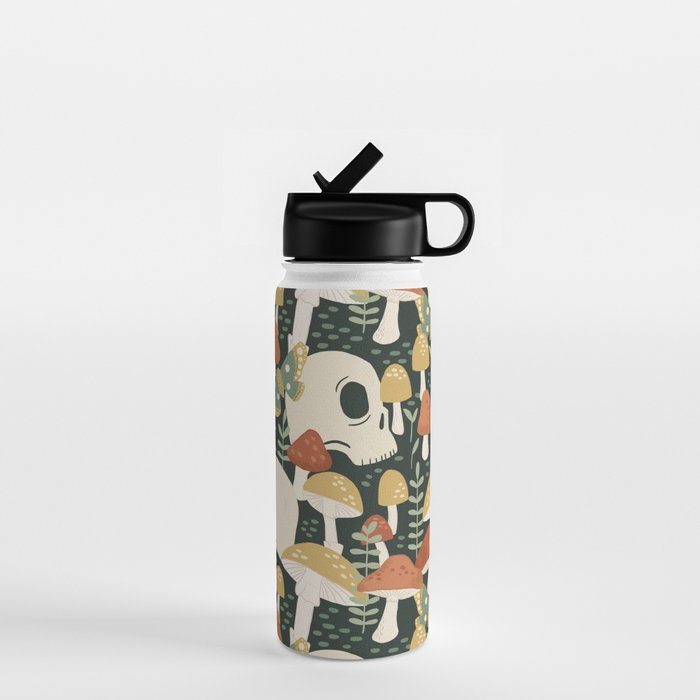 Death Mushrooms Water Bottle Gallery Image 1
