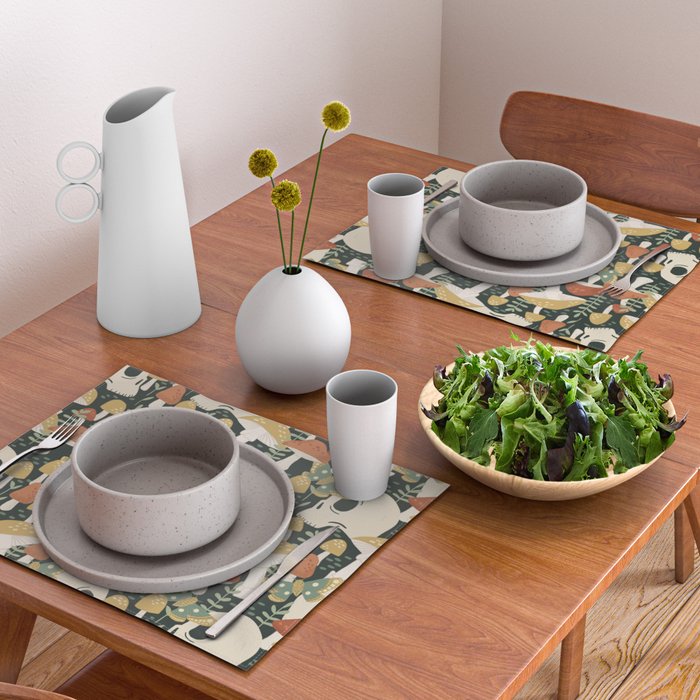 Death Mushrooms Placemat Gallery Image 2