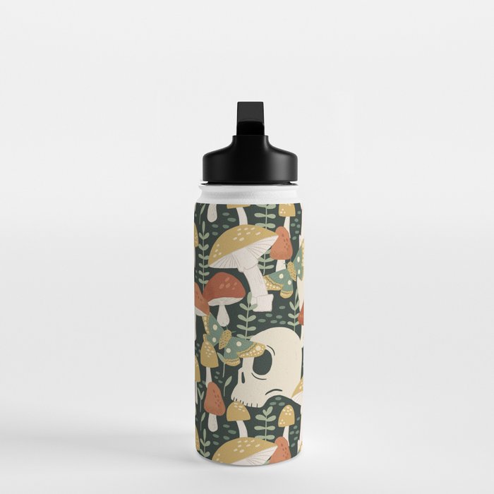 Death Mushrooms Water Bottle Gallery Image 3