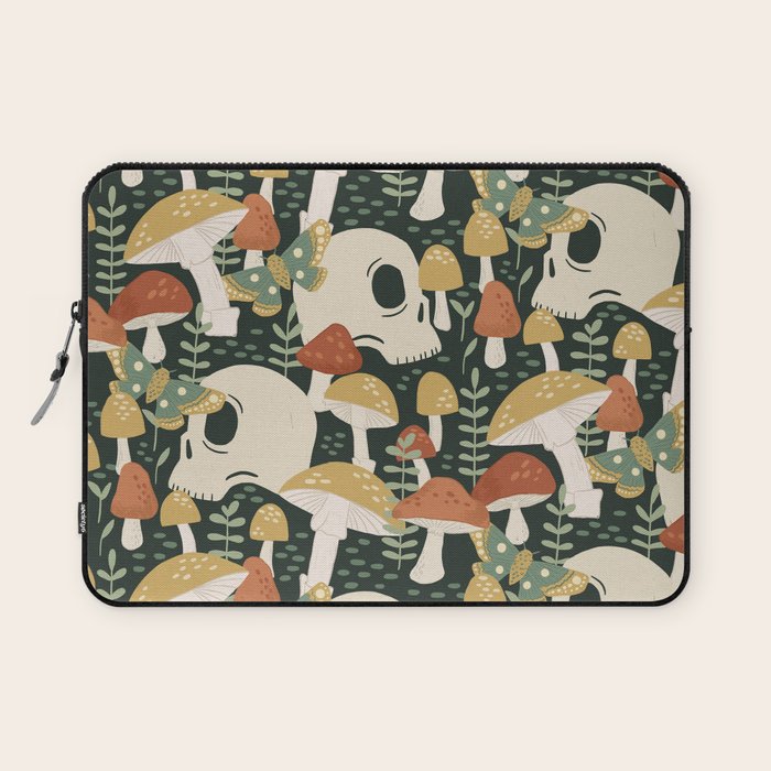 Death Mushrooms Laptop Sleeve Gallery Image 1