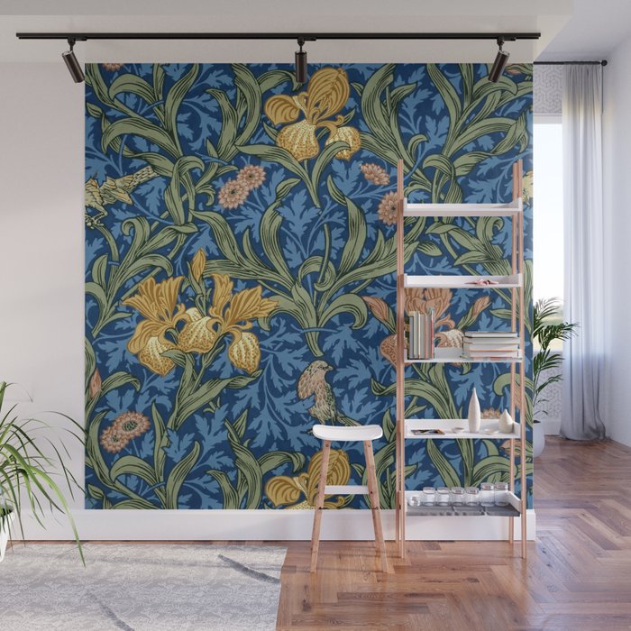 William Morris "Iris" 1. Wall Mural Gallery Image 1