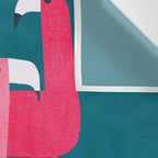 Pink flamingoes Wall Tapestry Gallery Image 3