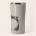 Matsumoto Hoji Frog Japanese Woodblock Art Travel Mug Gallery Image 1