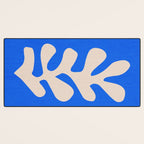 Chathams Blue: Wild Leaf | Matisse Foliage Paper Cutouts 02 Desk Mat Gallery Image 3