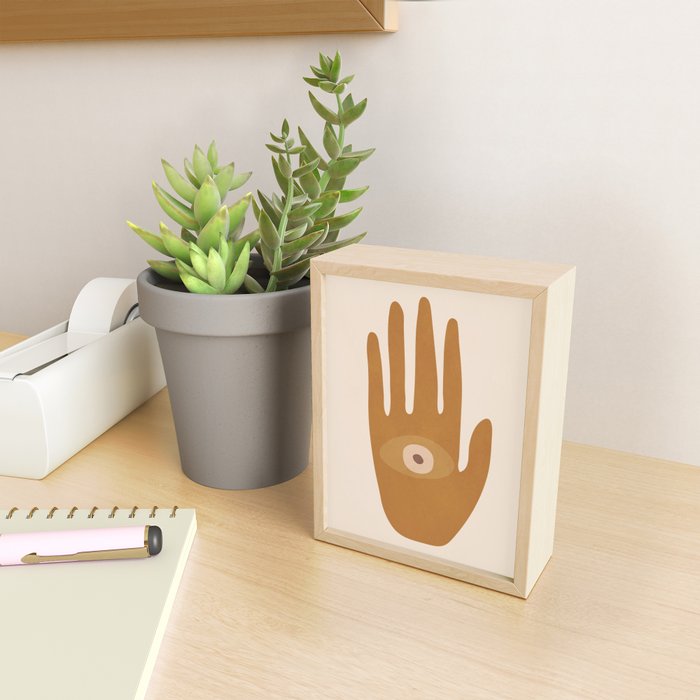 Hamsa Hand Mini Art Print Gallery Image 2
