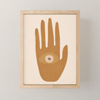 Hamsa Hand Mini Art Print Gallery Image 1