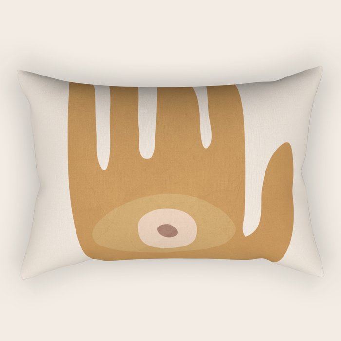 Hamsa Hand Rectangular Pillow Gallery Image 1