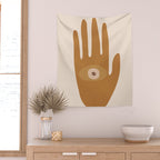 Hamsa Hand Wall Tapestry Gallery Image 2