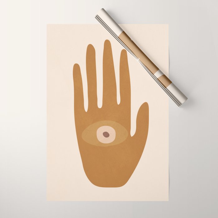 Hamsa Hand Wrapping Paper Gallery Image 1