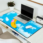 Banana Pop Art: Sky Edition Desk Mat Gallery Image 2