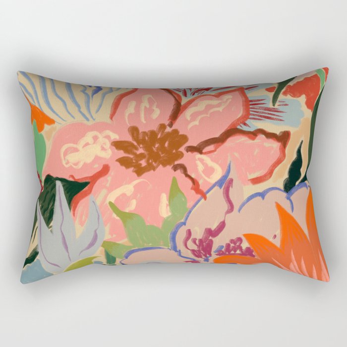 SUMMER BOUQUET Rectangular Pillow Gallery Image 2