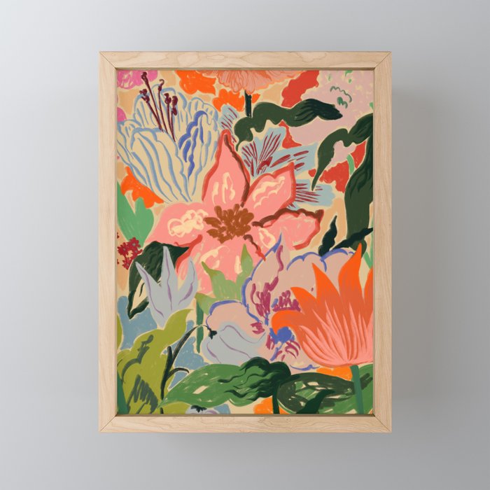 SUMMER BOUQUET Mini Art Print Gallery Image 1