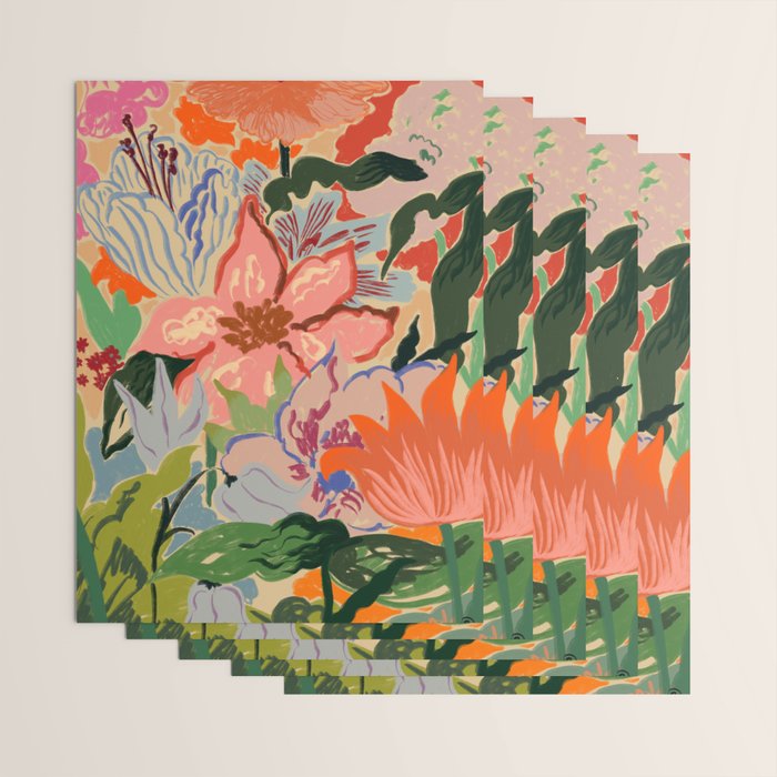 SUMMER BOUQUET Wrapping Paper Gallery Image 3