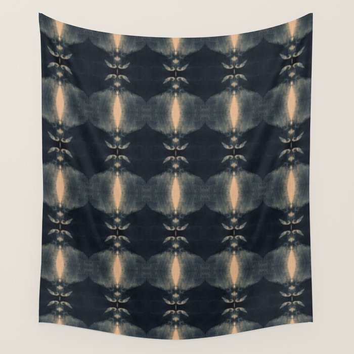 Pomegranate Shibori Wall Tapestry Gallery Image 1