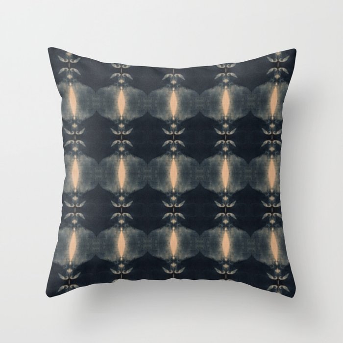 Pomegranate Shibori Throw Pillow Gallery Image 6