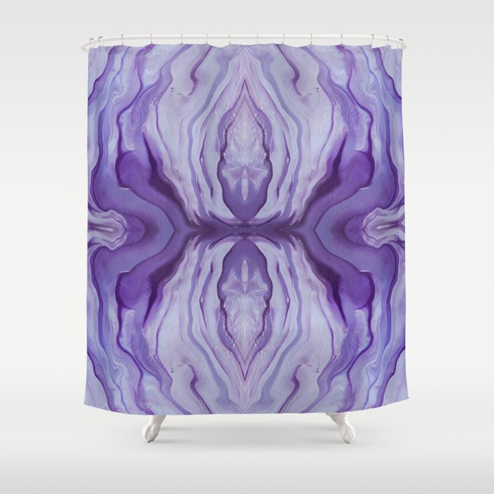 Amethyst Shower Curtain Gallery Image 1