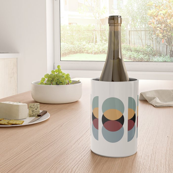 Minimalist Retro Shapes I Wine Chiller Gallery Image 4
