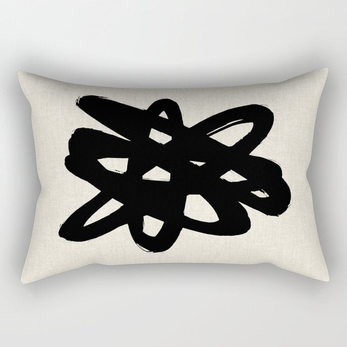 Radioactive Ink Rectangular Pillow Gallery Image 2