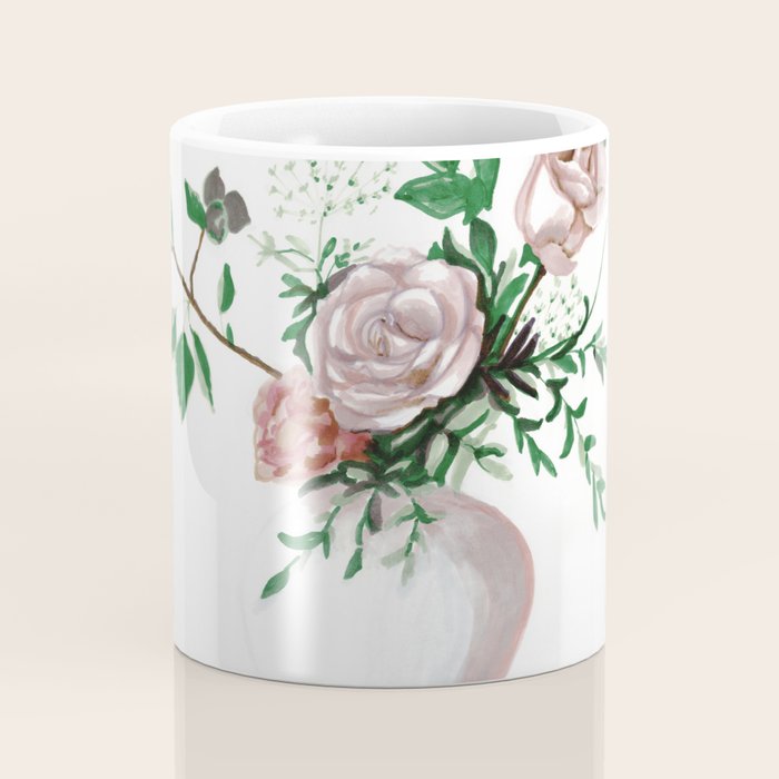 Floral Still Life Coffee Mug Gallery Image 4